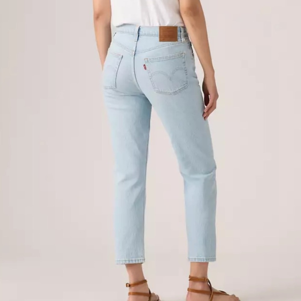 Levi's 501 Original Cropped Women’s  Light Wash Jeans Size 25